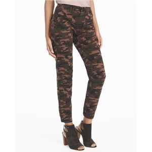 WHBM Utility Slim Camo Crop Jeans STYLE: 570211575